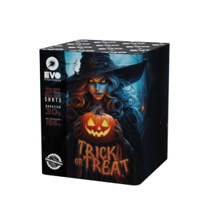 Trick or Treat 25 shot cake